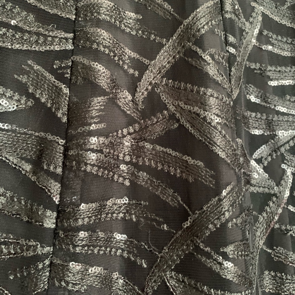 Black Lehenga Skirt from the Saree Room - Picture 6 of 8